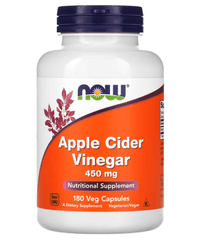 Now Foods Apple Cider Vinegar 450 mg - Egypt