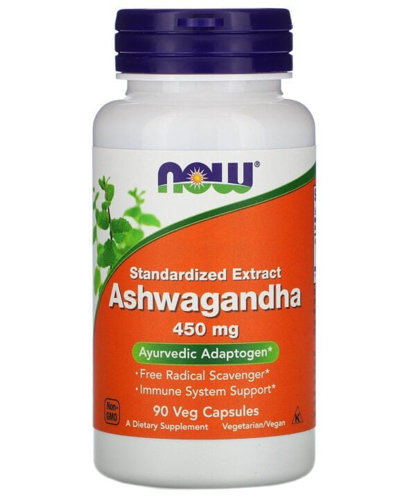 Now Foods Ashwagandha 450 mg - Egypt