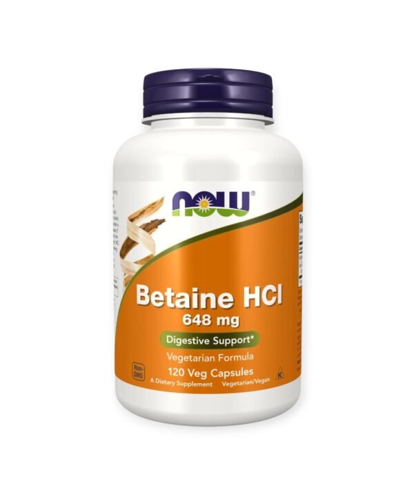 Now Foods Betaine HCl 648 mg Veg Capsules - Egypt