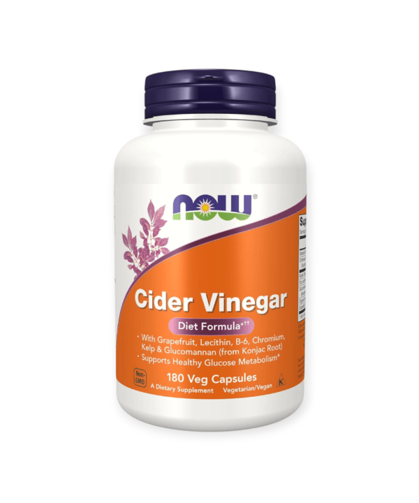 Now Foods Cider Vinegar 180 Veg Capsules - Egypt