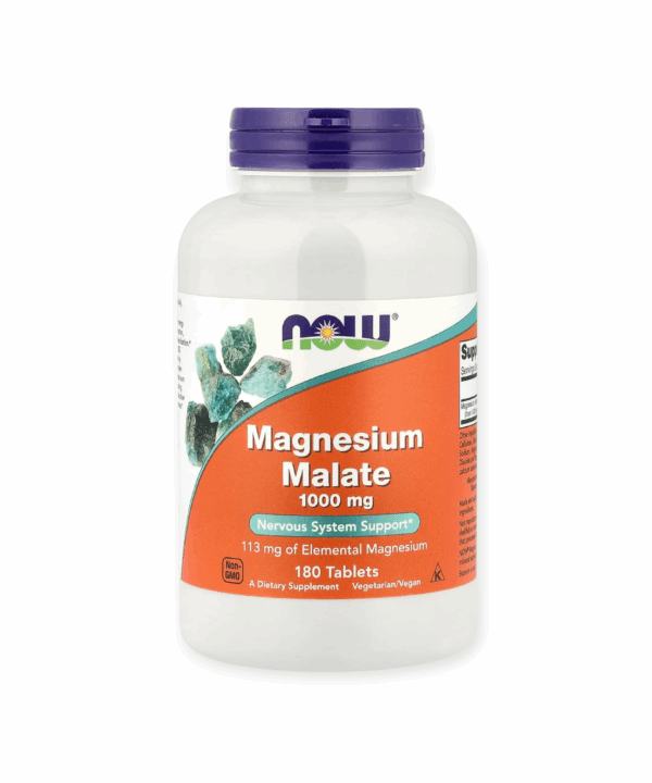 NOW Foods Magnesium Malate 1,000 mg - Egypt
