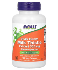 Now Foods Milk Thistle Extract Double Strength 300 mg Veg Capsules