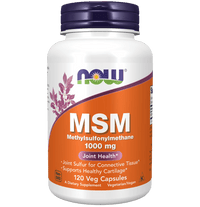 Now Foods MSM 100 mg 120 Veg Capsules - Egypt