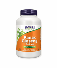 Now Foods Panax Ginseng 500 mg Veg Capsules - Egypt