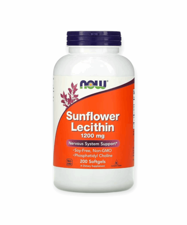 NOW Foods Sunflower Lecithin 1,200 mg - Egypt