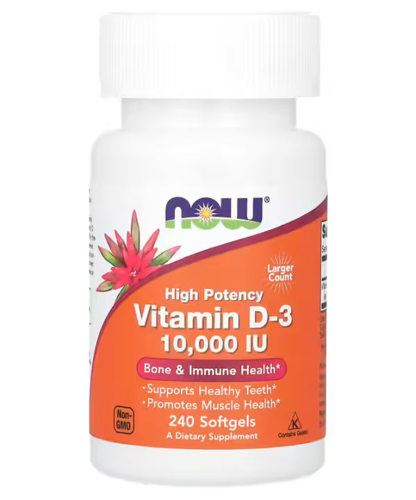 Now Foods Vitamin D3 10,000 IU