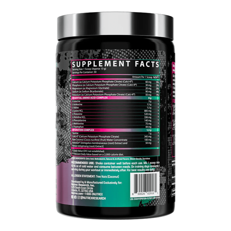 Nutrex Research EAA+ HYDRATION 30 Servings - Egypt