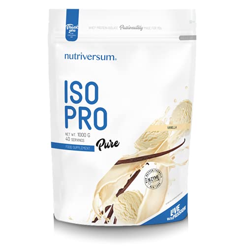 Nutriversum Iso Pro Pure 100% Whey Protein Isolate - Vanilla, 1kg - Egypt