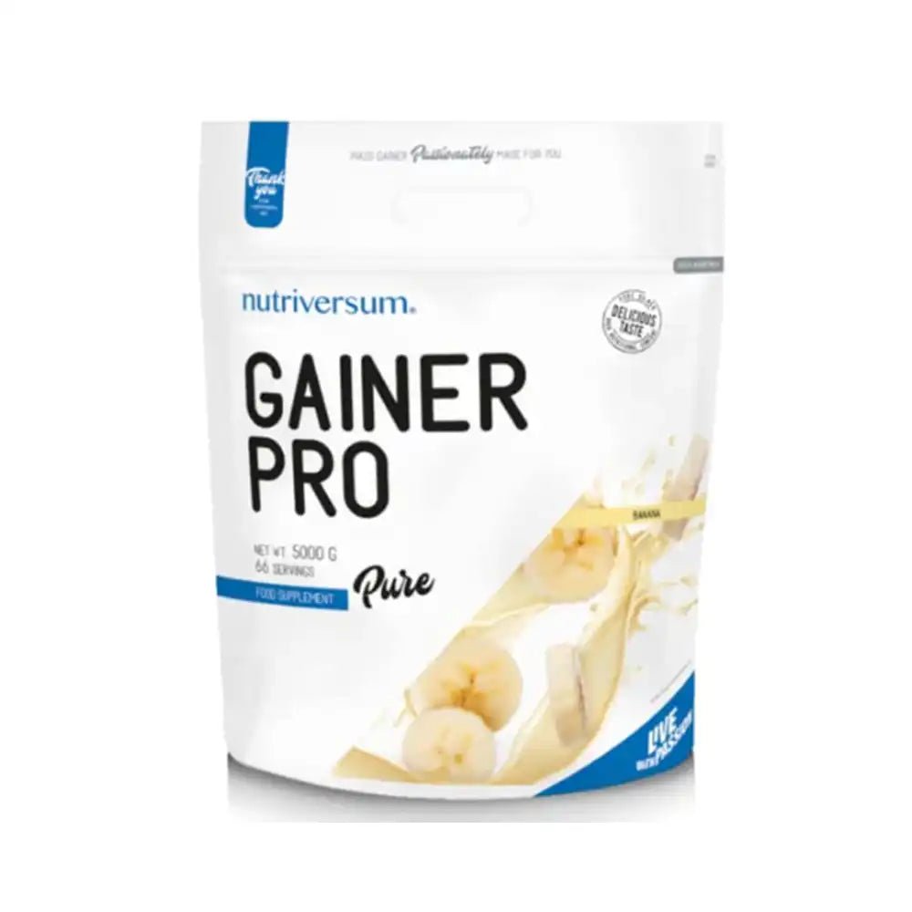 Nutriversum Pure Gainer Pro 66Serv, 5000g - Vanilla - Egypt