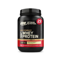 Optimum Nutrition Gold Standard 100% Whey Protein Powder, Vanilla Ice Cream, 2 Pound - Egypt