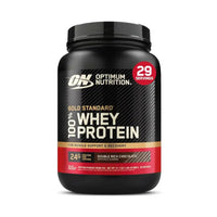 Optimum Nutrition (ON) Gold Standard 100% Whey Protein Powder, Double Rich Chocolate 1.98 Pound - Egypt