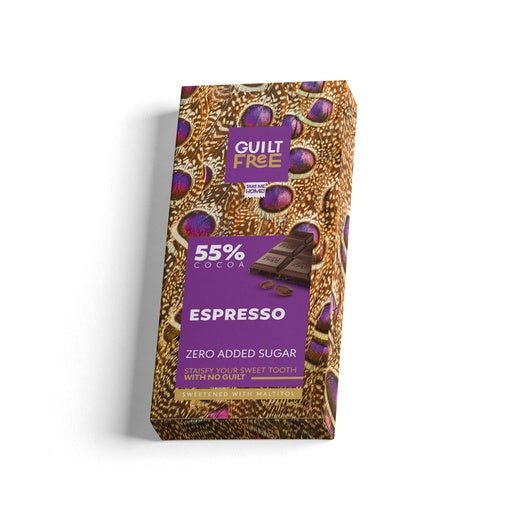 Organic Nation Guilt Free Chocolate Bar 100G - Espresso Chocolate - Egypt