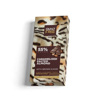 Organic Nation Guilt Free Chocolate Bar - 130G - Almond Chocolate - Egypt