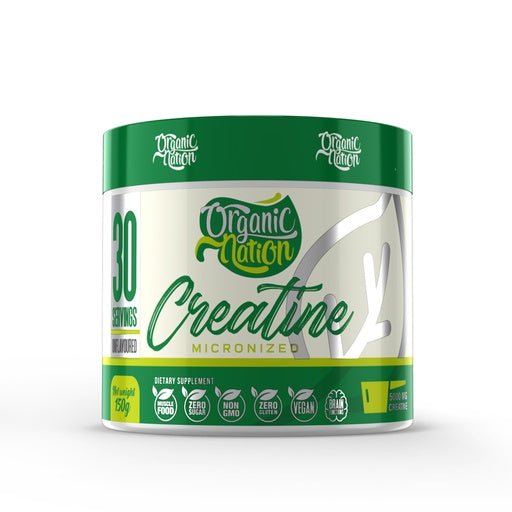 Organic Nation Micronized Creatine Monohydrate - 30Serv. - 150G. - Egypt