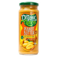 Organic Nation Peanut butter with honey - 350G - Egypt