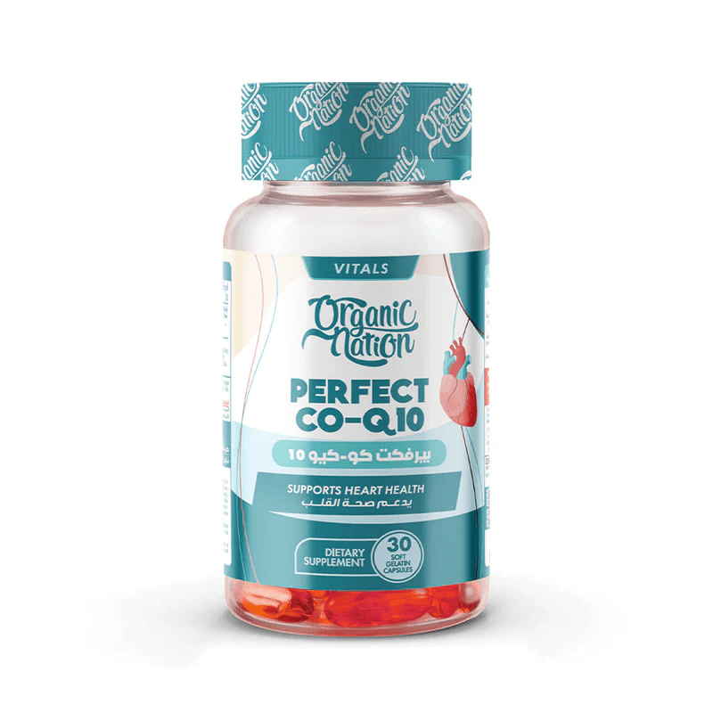 Organic Nation Perfect Co - Q10 - Heart & Energy - 30 Softgels - Egypt