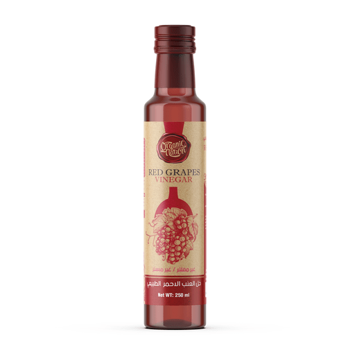 Organic Nation Red Grapes Vinegar - 250Ml - Egypt