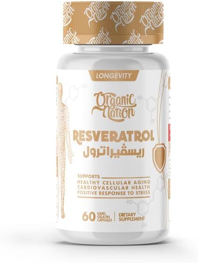 Organic Nation Resveratrol - Antioxidant & Heart Support, 60 Capsules - Egypt