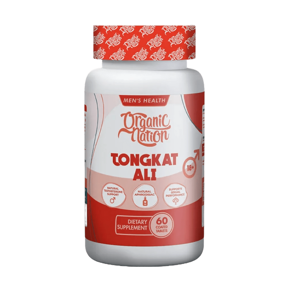 Organic Nation Tongkat Ali - 60 Tablets | Natural Vitality Support - Egypt