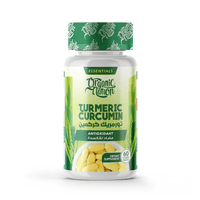 Organic Nation Turmeric Curcumin+ 1200mg - Joint & Antioxidant Support - 60 Tablets - Egypt