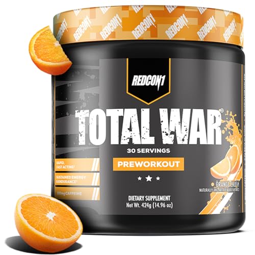 Redcon1 Total War - Pre Workout 30 Servings (Orange Crush)