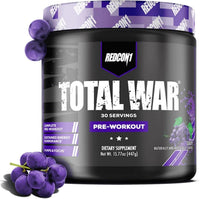 Redcon1 Total War Pre - Workout - Grape - Explosive Energy & Pump - 30 Servings - Egypt