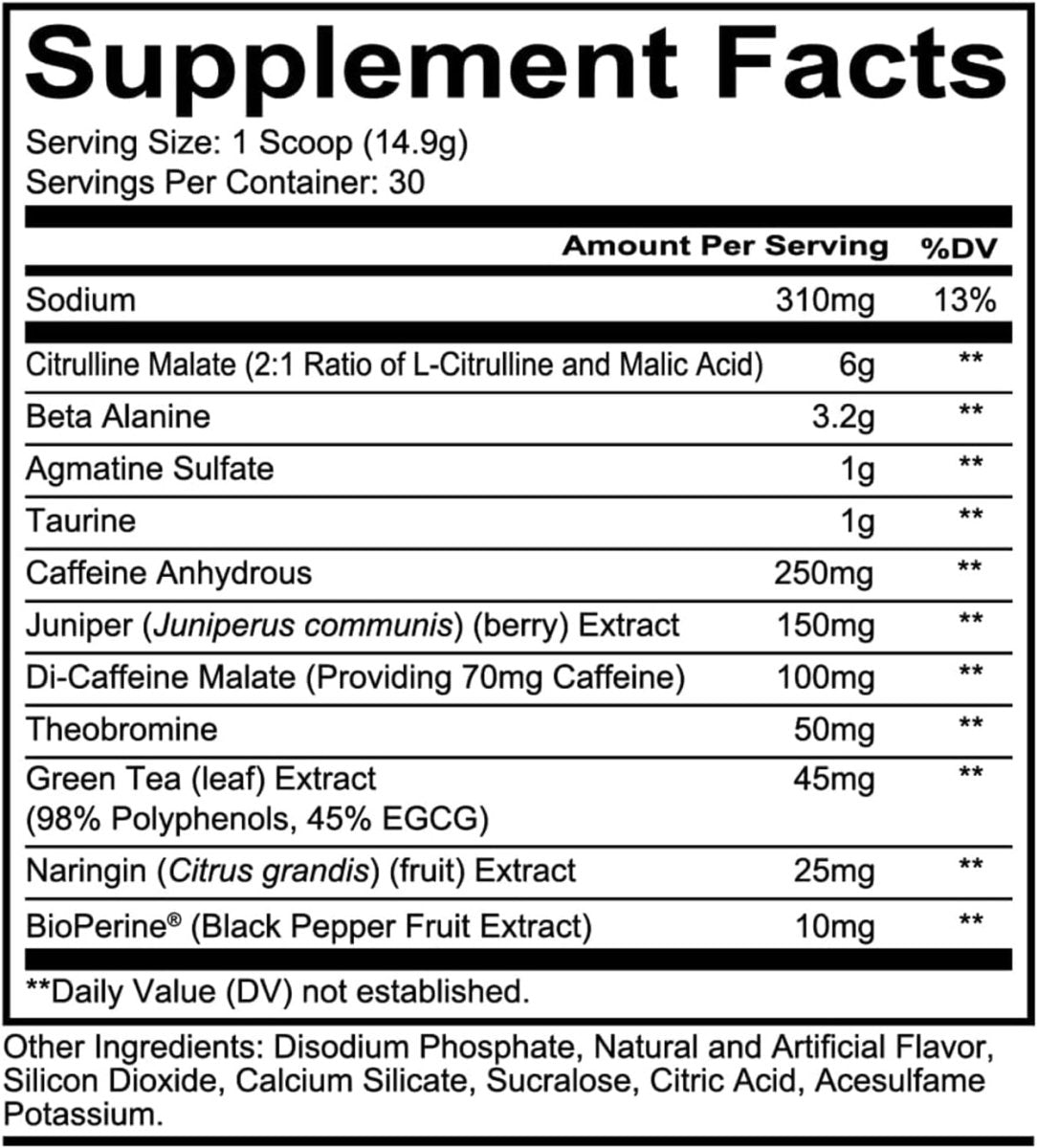 Redcon1 Total War Pre - Workout - Orange Crush - 30 Servings - Egypt