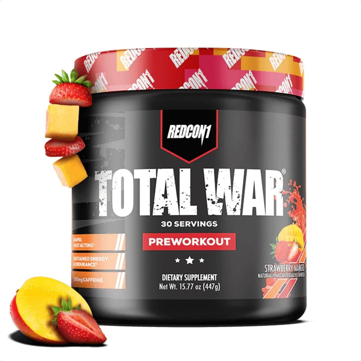 Redcon1 Total War Pre - Workout - Strawberry Mango - 30 Servings - Egypt