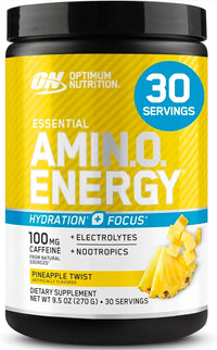 Optimum Nutrition Essential Amino Energy + Hydration - Pineapple Twist - 30 Servings