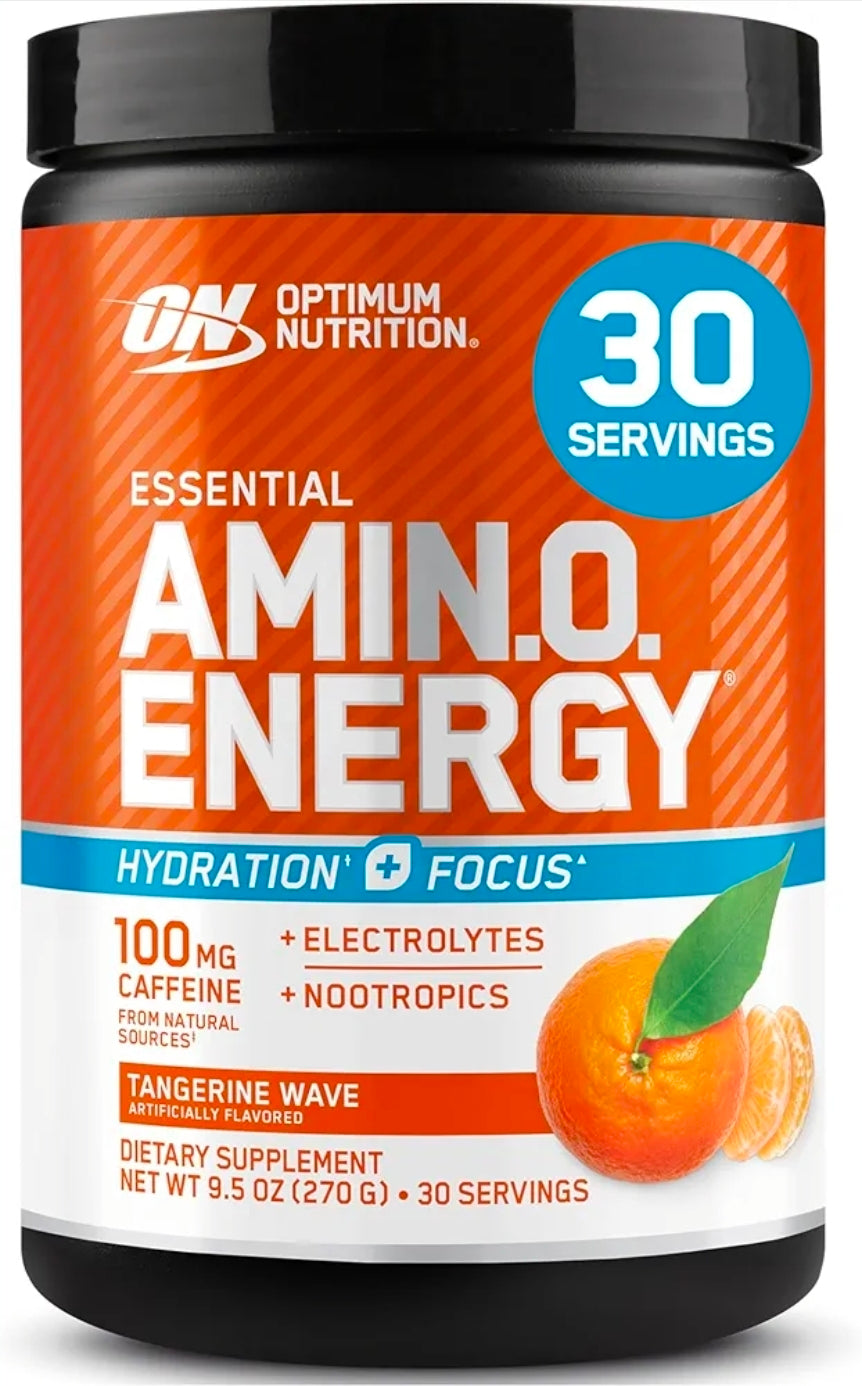 Optimum Nutrition Essential Amino Energy + Hydration - Tangerine Wave - 30 Servings