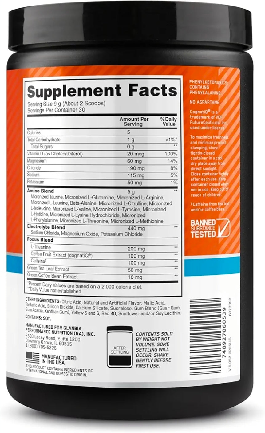 Optimum Nutrition Essential Amino Energy + Hydration - Tangerine Wave - 30 Servings