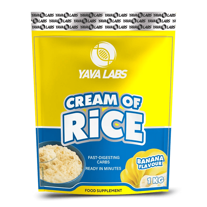 yava labs Cream of Rice – Banana 1kg - Egypt