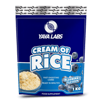 yava labs Cream of Rice – Blueberry 1kg - Egypt