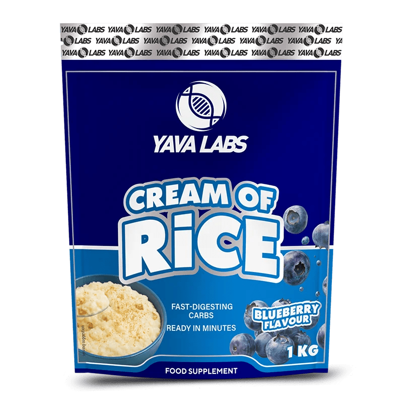 yava labs Cream of Rice – Blueberry 1kg - Egypt
