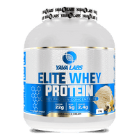 Yava Labs Elite Whey Protein Concentrate - Vanilla Ice Cream, 2kg - Egypt