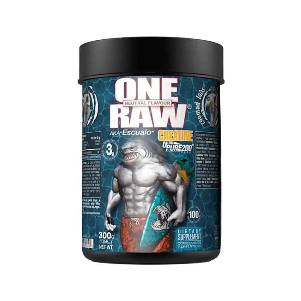 ZooMad Labs One Raw Creatine Monohydrate - Unflavored, 300g - Egypt