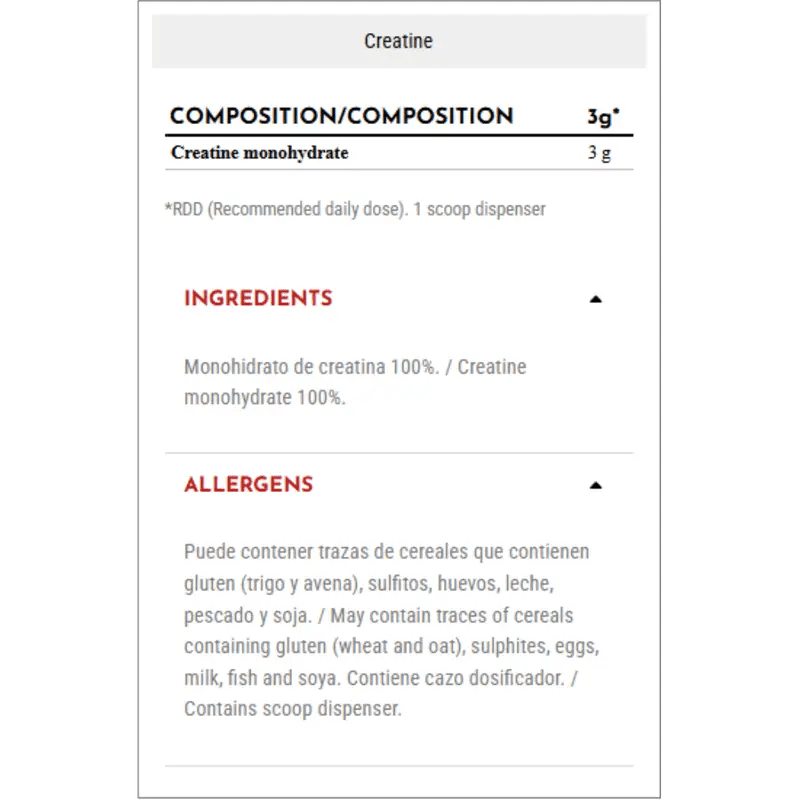 ZooMad Labs One Raw Creatine Monohydrate - Unflavored - 50 Servings - Egypt