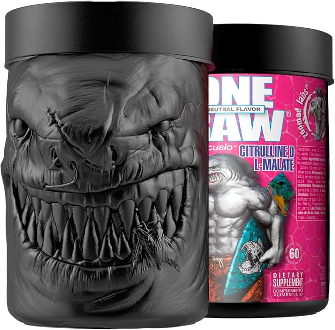 ZooMad Labs Raw One L - Citrulline Malate - Nitric Oxide Pump - Neutral - 300g - Egypt